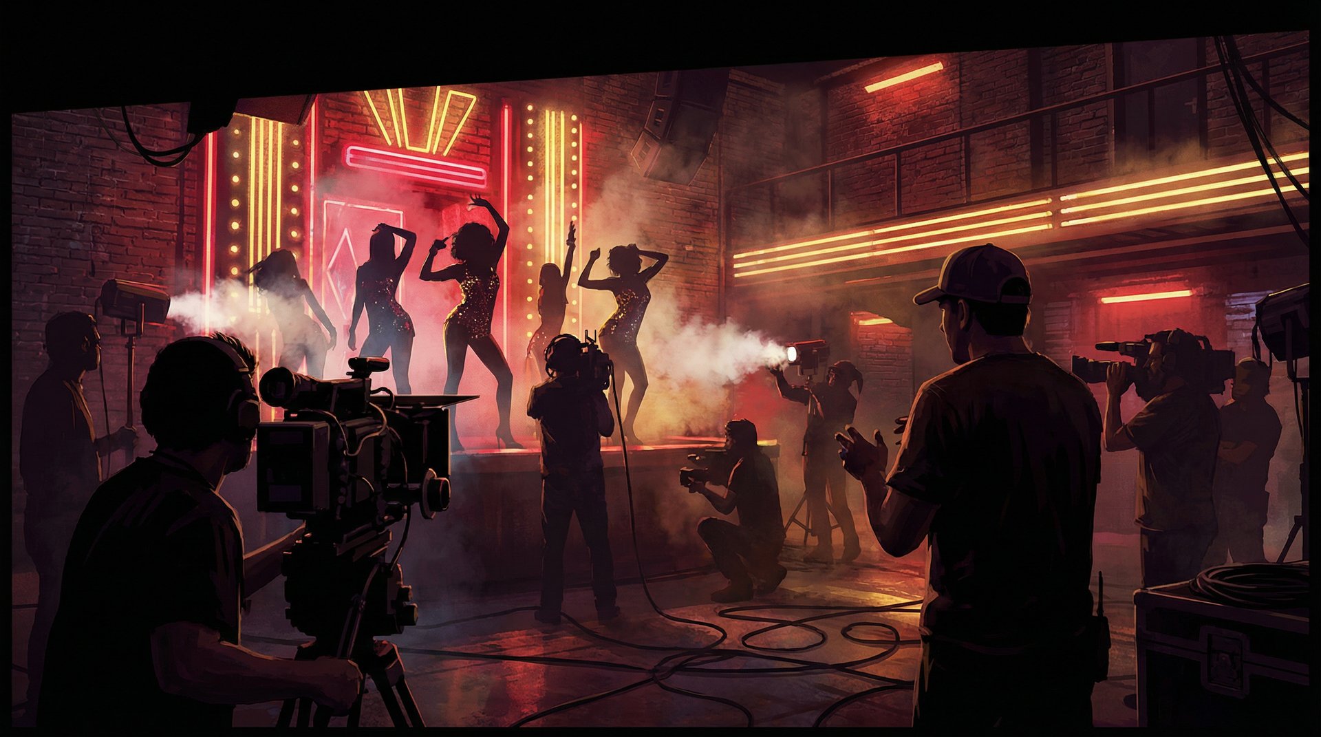 网红主播 MV拍摄视频